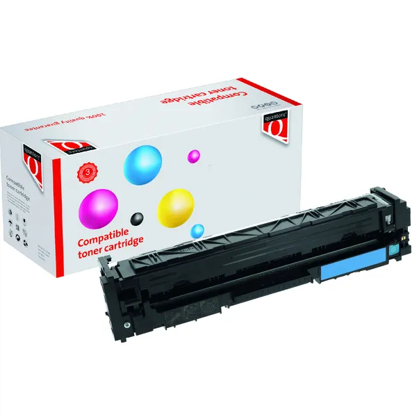 Quantore Tonercartridge Quantore alternatief tbv HP CF531A 205A blauw