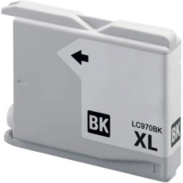 Inktkeuze LC-970 XL Cartridge Zwart - Huismerk inkrcartridge compatible met Brother DCP 130C \ DCP 330C \ DCP 350C \ DCP 357C \ DCP 540CN \ DCP 560CN \ DCP 750CW \ DCP 770CW \ MFC 240C \ MFC 3360C \ MFC 440CN \ MFC 465CN \ MFC 5460CN \ MFC 5860CN \ MFC 660CN