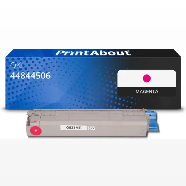 PrintAbout Alternatief voor de Oki 44844506 / magenta