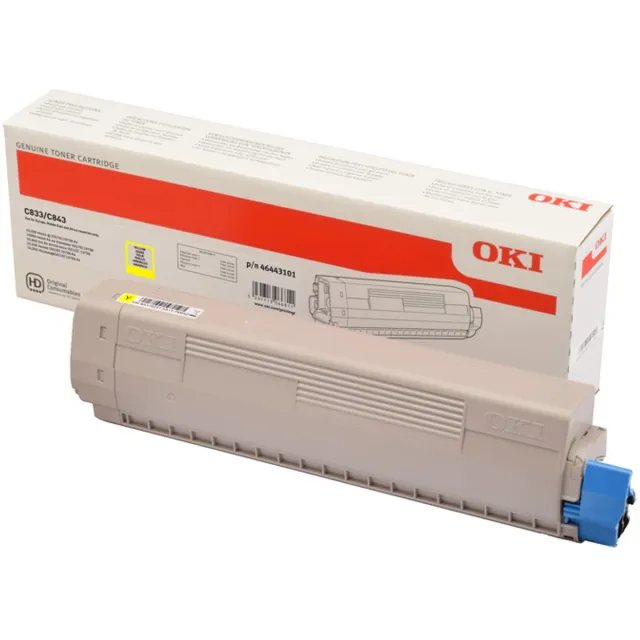 Oki 46443101 - Toner geel