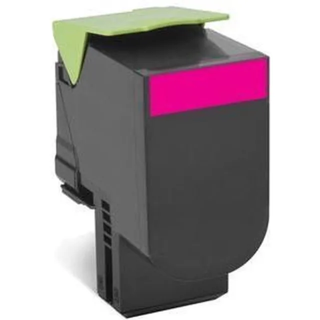 Lexmark 80C2SME tonercartridge 1 stuk(s) Origineel Magenta Zie titel