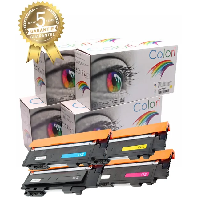 Colori Set 4x Colori huismerk toner geschikt voor HP 117A W2070A - W2073A voor HP Color Laser 150 150a 150nw MFP 178 178nw 178nwg 179 179fnw 179fwg Set 4 kleuren