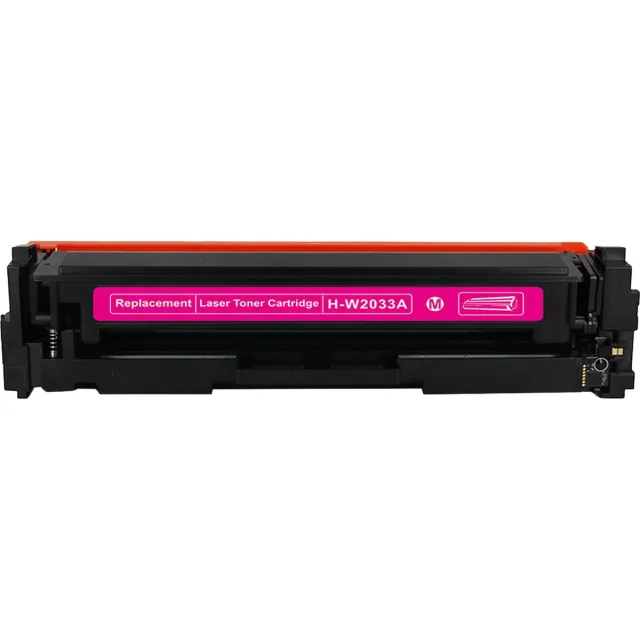 Inktkenners Laser toner cartridges Geschikt voor HP (415A) W2033A Magenta | Geschikt voor HP Color Laserjet Pro MFP M454DN, M454DW, M454NW, M454FW, M479DN, M479DW, M479FDN, M479FDW en M479FNW Magenta (2100 pagina's)