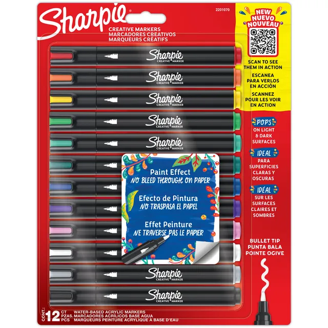 Sharpie Creatieve marker Sharpie assorti blister à 12 stuks