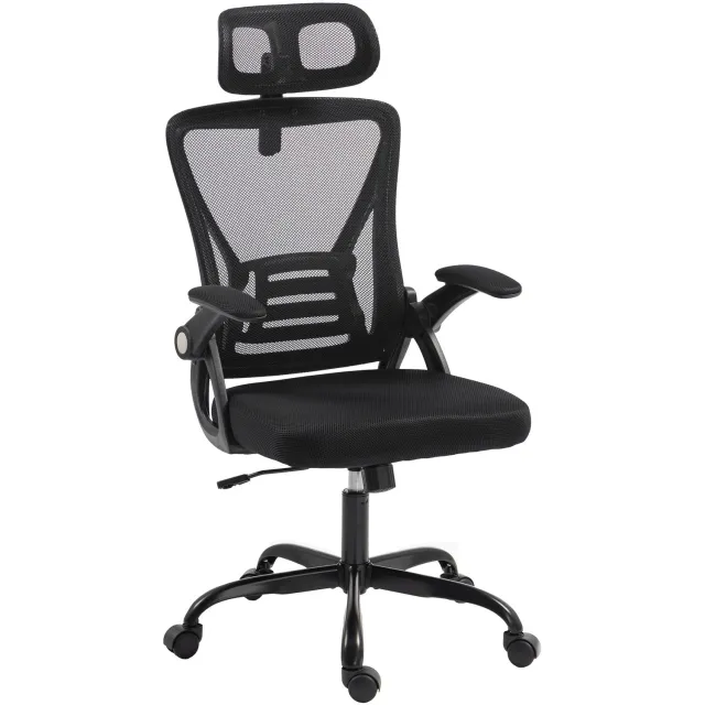 MUVANO Gamingstoel met vibrerend lendenkussen - Uitschuifbare voetensteun - Kantelbaar tot 155 graden - 63 x 66 x 126-134 cm - Hoogte verstelbaar - Bureau rood zwart