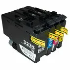 Brother Huismerk Brother LC-3235 XL Inktcartridges Multipack (zwart + 3 kleuren)