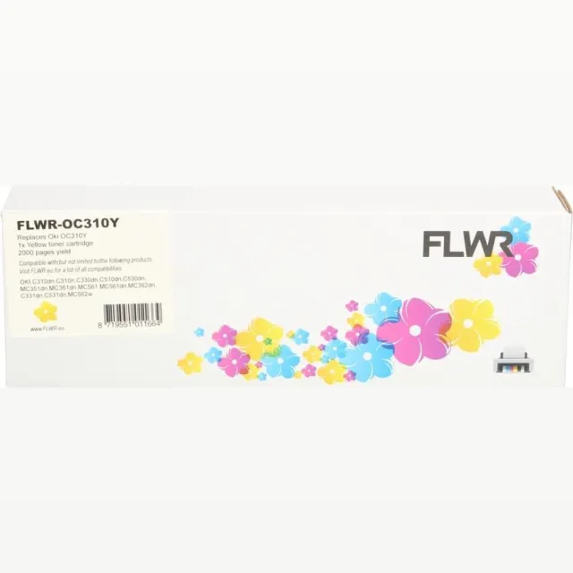 Oki FLWR - Toners / Oki 44469704 / geel / Geschikt voor Oki