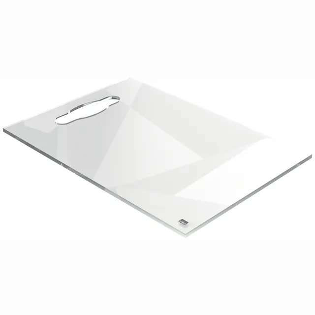 Nobo Notitiebord Nobo transparant acryl met handgreep A4