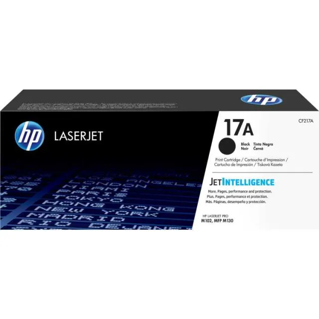 Hp 17A tonercartridge zwart