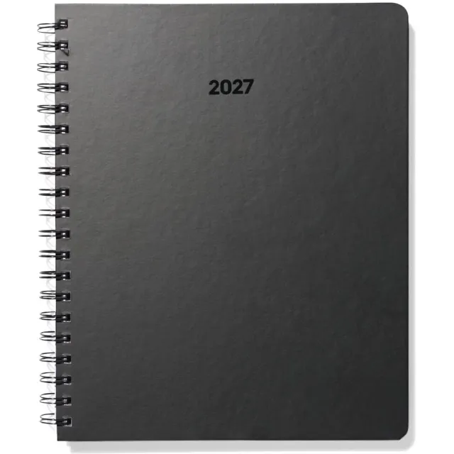 HEMA Bureauagenda 26.5x22.5cm zwart (zwart)