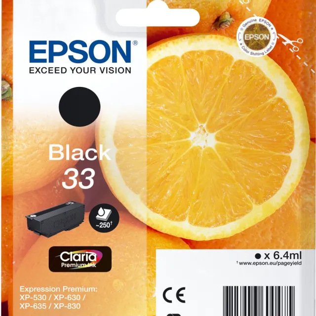 Epson Cartouche Oranges Ink Claria Premium Black