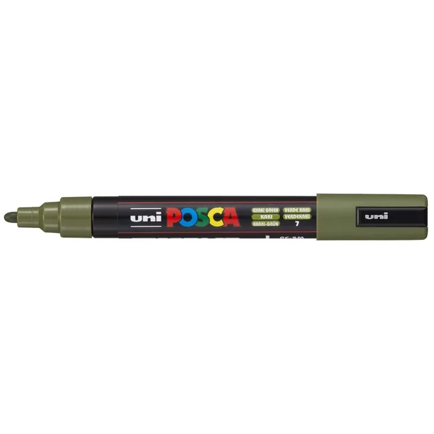 Posca Paintmarker Uni POSCA PC5M medium kaki groen