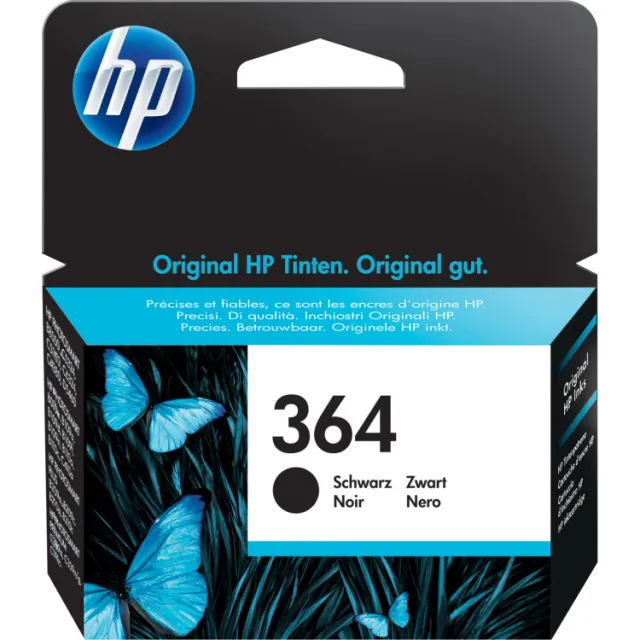 HP inktcartridge 364, 300 pagina's, OEM CB320EE, geel, foto 3