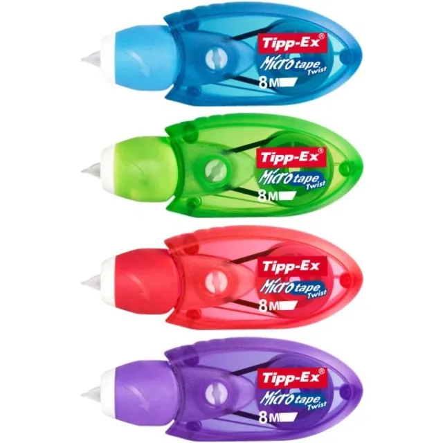 Tipp-ex Correctietape Tipp-Ex micro twist 5mmx8m valuepack 40+20 gratis