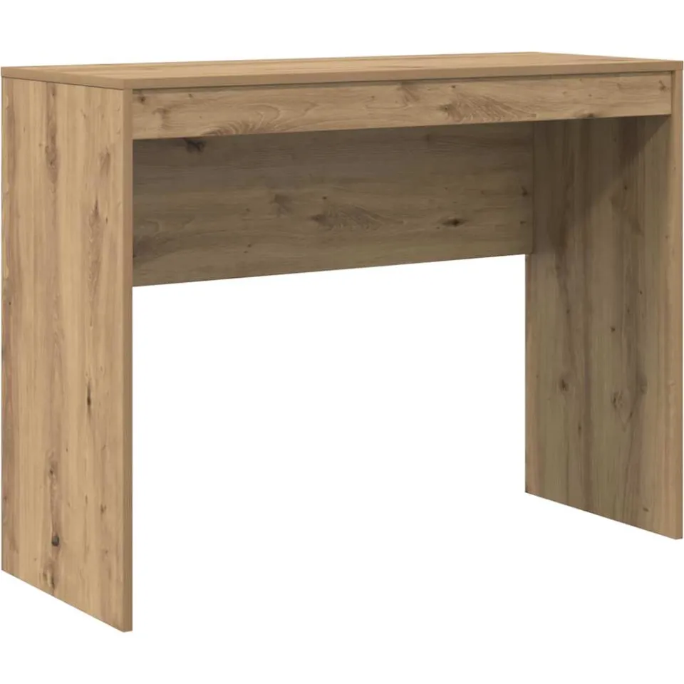 vidaXL Bureau Artisan Eiken 100 x 40 x 76 cm, foto 3