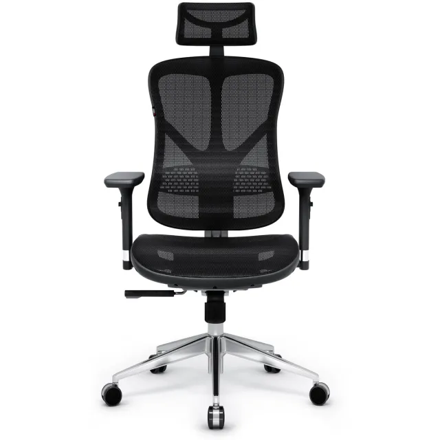 Diablo Chairs Bureaustoel V-BASIC - Ergonomische bureaustoel verstelbaar - Zwart