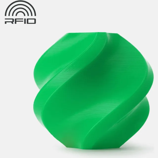 BAMBU LAB PLA Basic 1.75mm Filament – 1kg – groen (Bambu Green) - zonder spoel