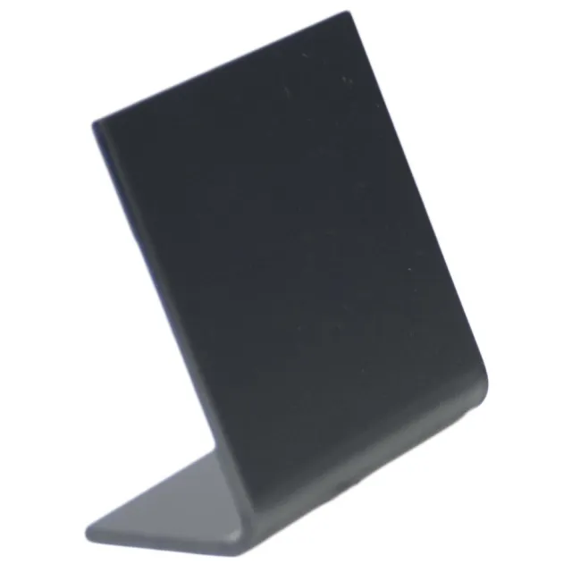 Securit tafelkrijtbord L-vormig ft A8, 5 stuks zwart