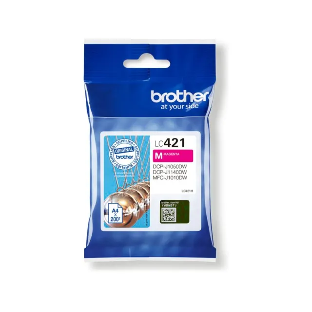 Brother LC-421M inktcartridge magenta