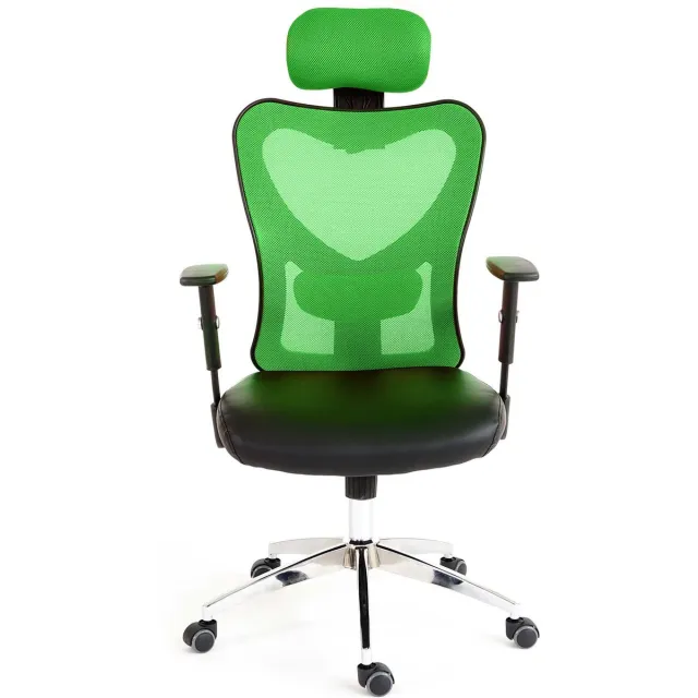 Cosmo Casa Professionele Bureaustoel - Directie Stoel - Draaistoel - Bureau Stoel - Kunstleer - Groen groente