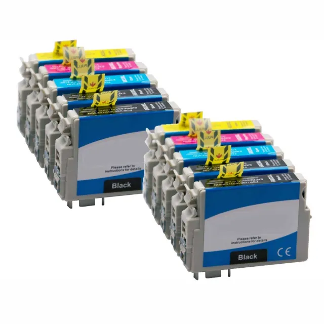 ABC huismerk set 10x inkt cartridge geschikt voor Epson 604XL geschikt voor XP2200 XP2205 XP3200 XP3205 XP4200 XP4205 WF2910DWF WF2930DWF WF2935DWF WF2950DWF Set 10 stuks