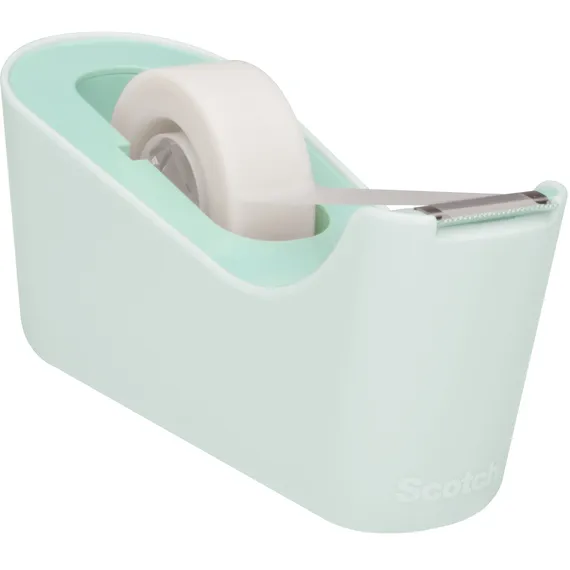 Scotch Plakbandhouder Scotch C18 mint + 1 rol magic tape 19mmx33m groen