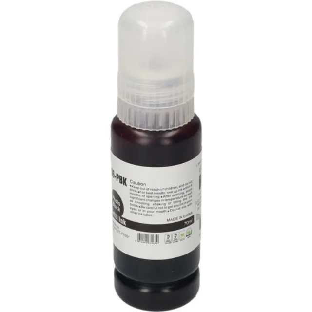 PrintAbout Huismerk Epson T00R140 Inktcartridge Foto-zwart