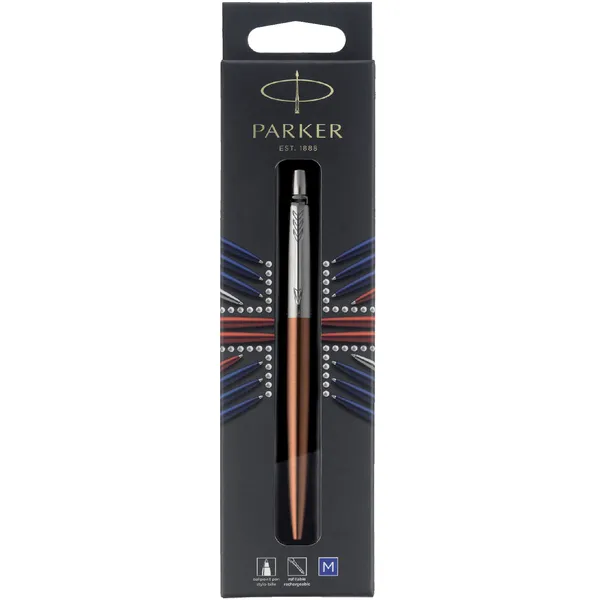 Parker Balpen Parker Jotter Chelsea orange CT medium blister à 1 stuk