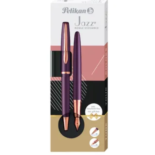 Pelikan Schrijfset Pelikan Jazz Noble Elegance K36+P36 medium viola
