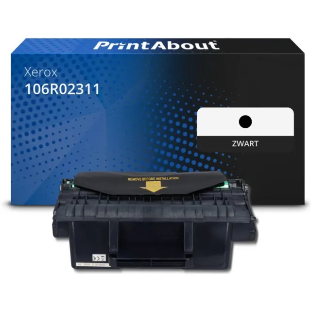 PrintAbout Huismerk Xerox 106R02311 Toner Zwart
