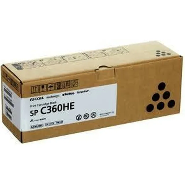 Ricoh Toner Ricoh 408184 Black Zwart