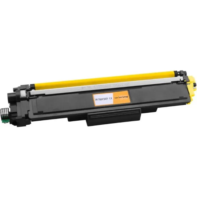 InktDL Huismerk geschikt voor Brother TN-243Y Toner Cartridge Geel - DCP-L3510CDW - DCP-L3550CDW - HL-L3230CDW - MFC-L3750CDW