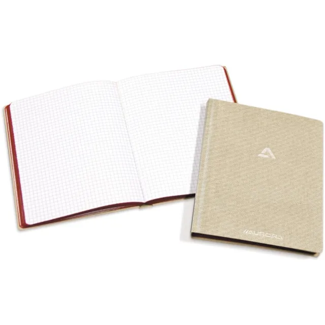 Aurora Copybook ft 14,5 x 22 cm, 320 bladzijden grijs