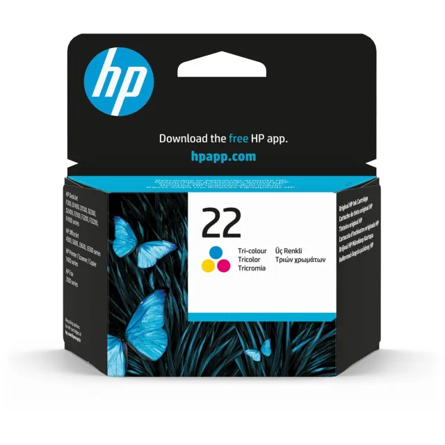 Hp 22 - Inktcartridge / 3 kleuren