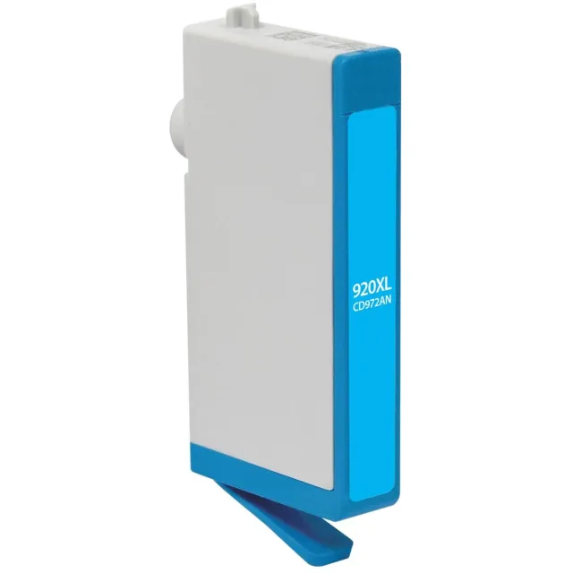 Inktkenners Inktcartridge Geschikt voor HP 920 / 920XL | 1x Cyaan - Geschikt voor HP Officejet 6000, 6500, 6500A, 7000, 7500A