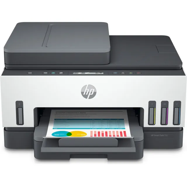Hp Smart Tank 750 Thermische inkjet A4 4800 x 1200 DPI 15 ppm Wifi Grijs