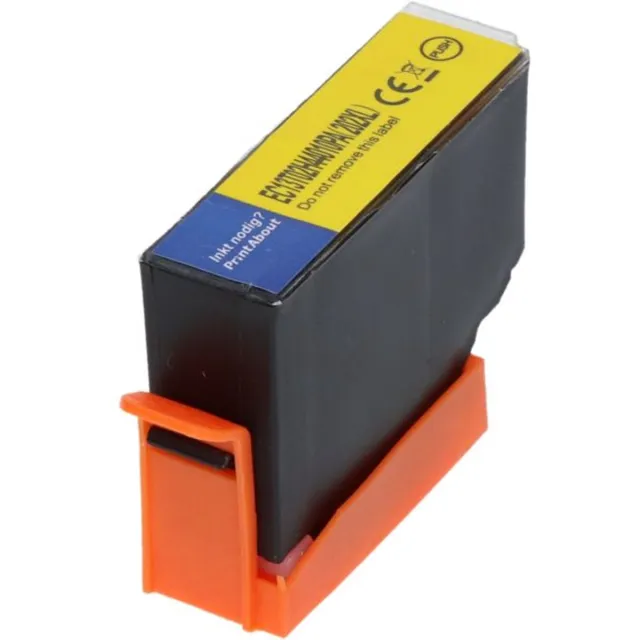 PrintAbout huismerk Inktcartridge 202 (C13T02F44010) Geel geschikt voor Epson