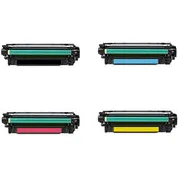 HP Huismerk HP 647X/648A (CE260X-CE263A) Toners Multipack (zwart + 3 kleuren)
