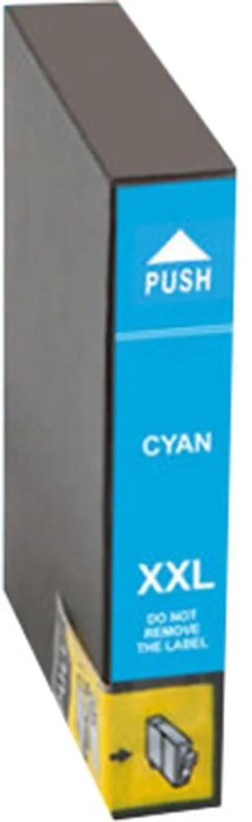 Inktkeuze 33XL Cyaan Huismerk Inkt Cartridge | Compatible met Epson 33XL Cyaan | Geschikt voor Epson Expression Home series XP-530, XP-630, XP-635, XP-830, Premium series XP-530, XP-540, XP-630, XP-635, XP-640, XP-645, XP-7100, XP-830, XP-900