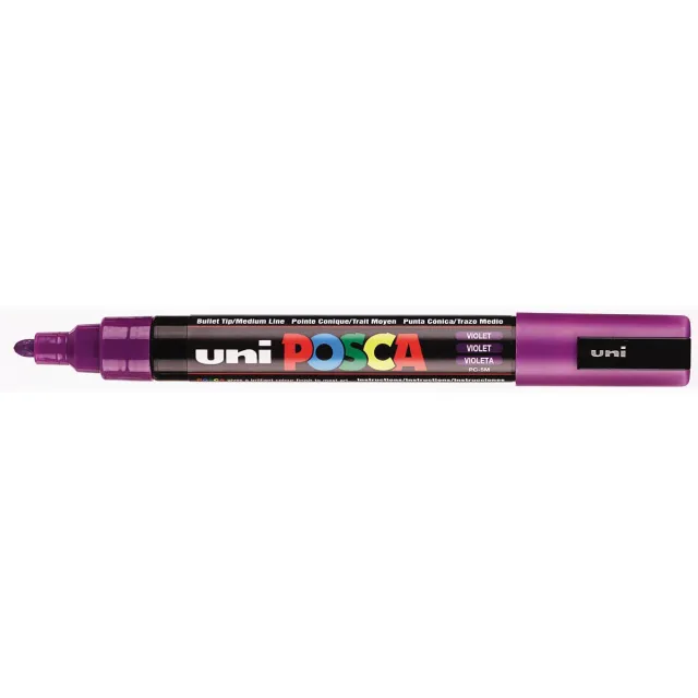 Uni POSCA paintmarker PC-5M, 1,8 - 2,5 mm, paars