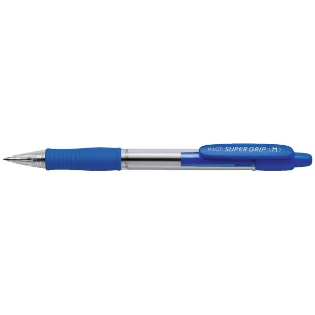 Pilot Balpen PILOT Super Grip medium blauw