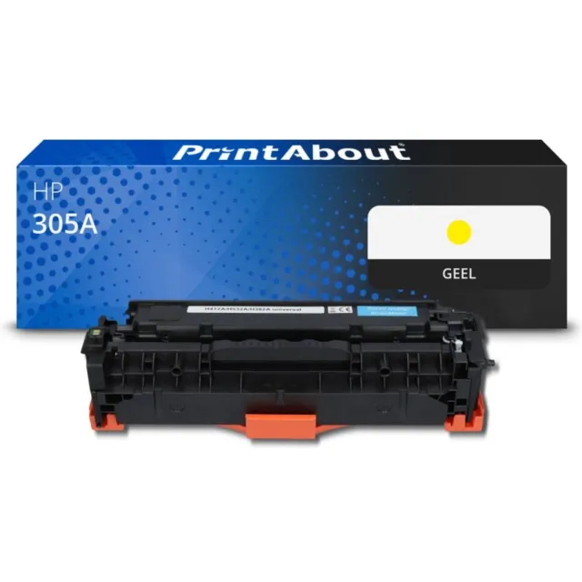 PrintAbout HP 305A (CE412A) toner geel