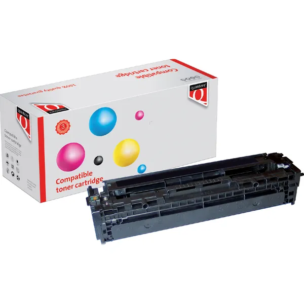 Quantore Tonercartridge Quantore alternatief tbv HP CB540A 125A zwart