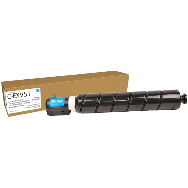 Xerox EverydayTM Cyaan Remanufactured Toner van Xerox compatible met Canon C-EXV51 (0482C002), Standaard capaciteit