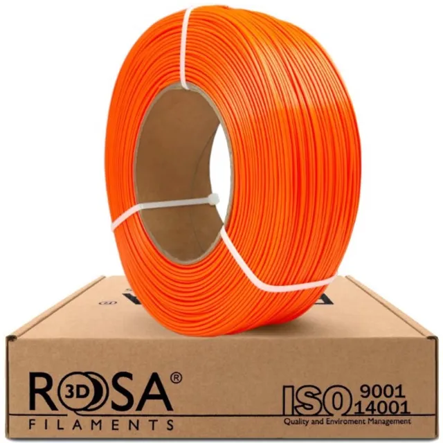 ROSA3D PET-G juicy Oranje 1,75 mm 1 kg Refill Filament