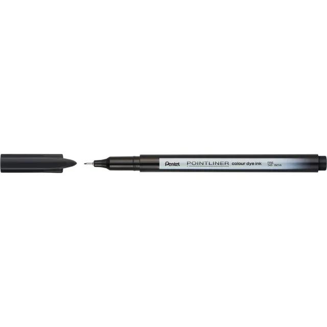 Pentel Pointliner fineliner S40, zwart