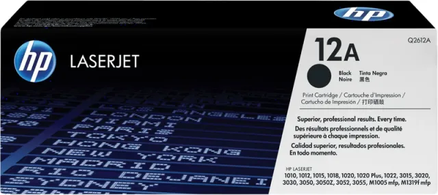 HP 12A Toner Zwart