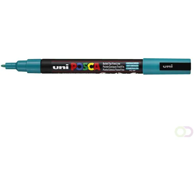 Posca Paintmarker Uni POSCA PC3M fijn smaragdgroen