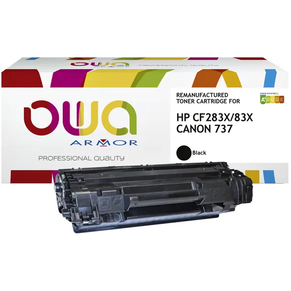OWA Tonercartridge OWA alternatief tbv HP CF283X zwart