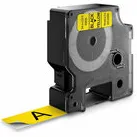 Dymo Huismerk DYMO D1 45808/S0720880 Labeltape 19mm Zwart op Geel
